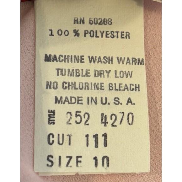 Lot of 2 Vintage St. Anthony Women’s Size 10 Sleeveless Pleated Floral Blouses - Picture 7 of 15